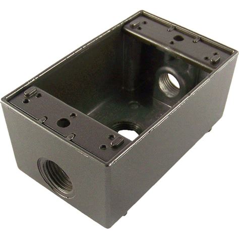 home depot weatherproof electrical outlet box|single gang weatherproof outlet.